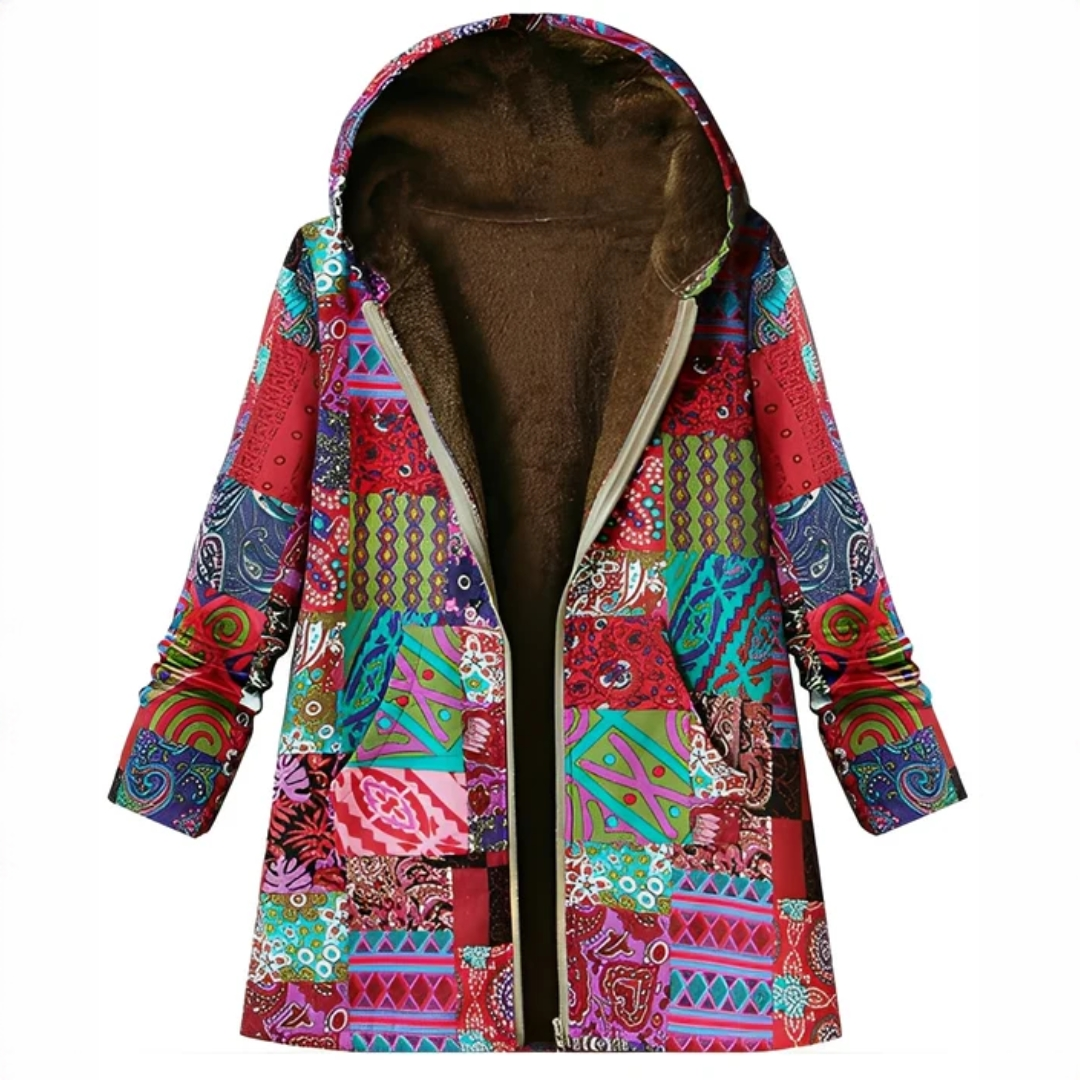 Jaslene - Klassische und gemütliche Jacke mit Kapuze