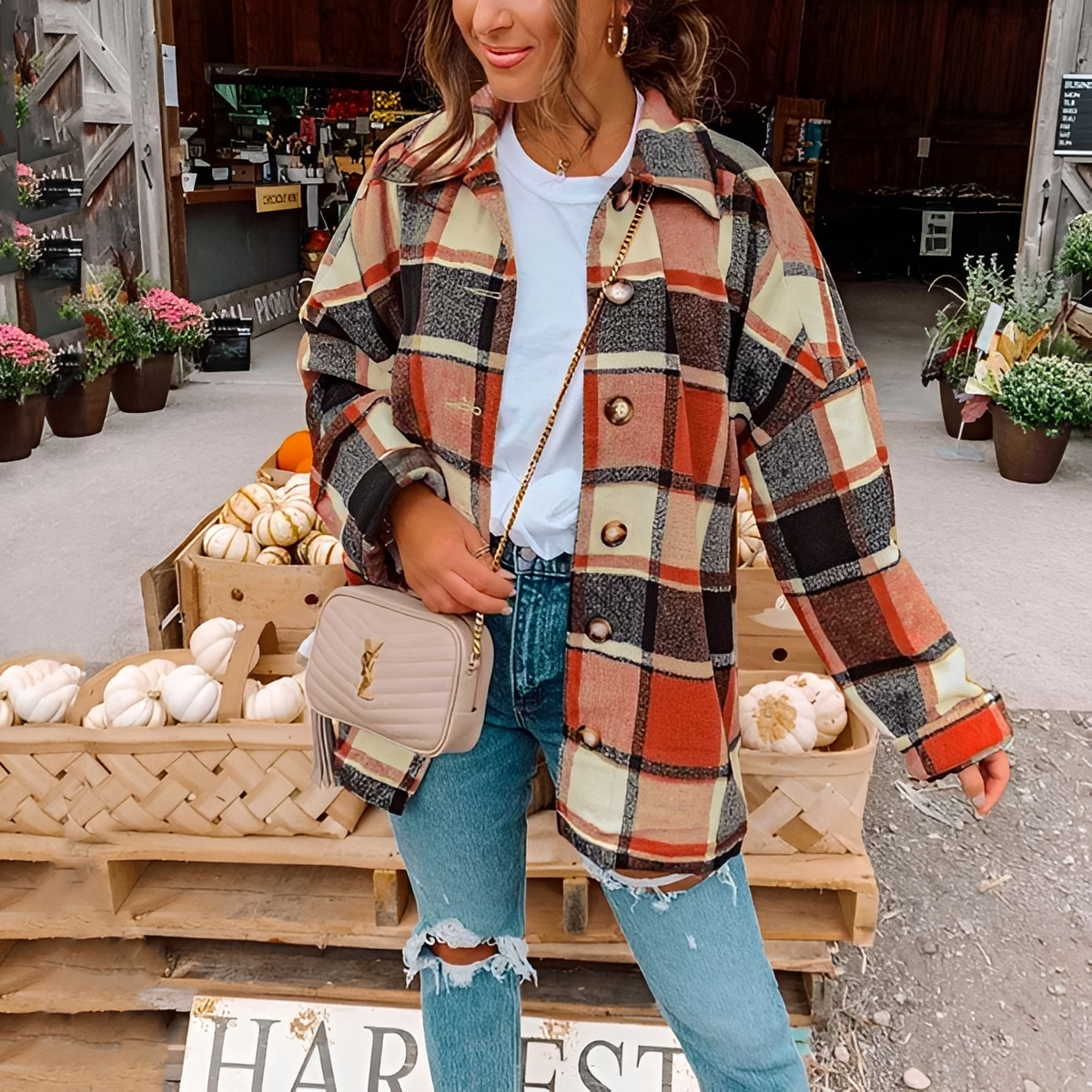 Anna - Elegantes und komfortables Oversize-Hemd