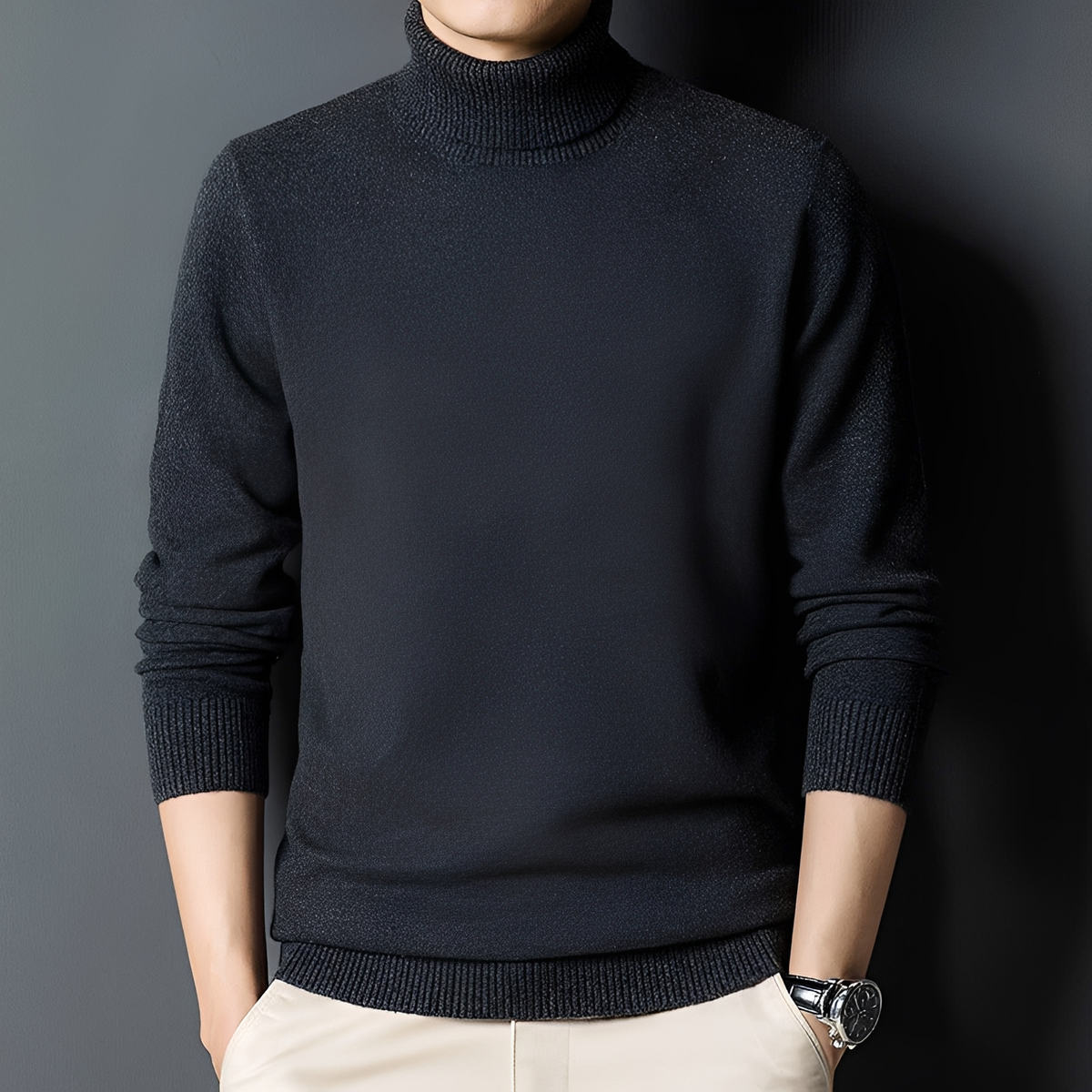 Ralph - Traditioneller Rollkragenpullover