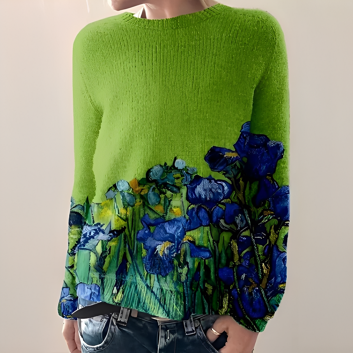 Liliane - Stilvoller Pullover mit Rundhalsausschnitt