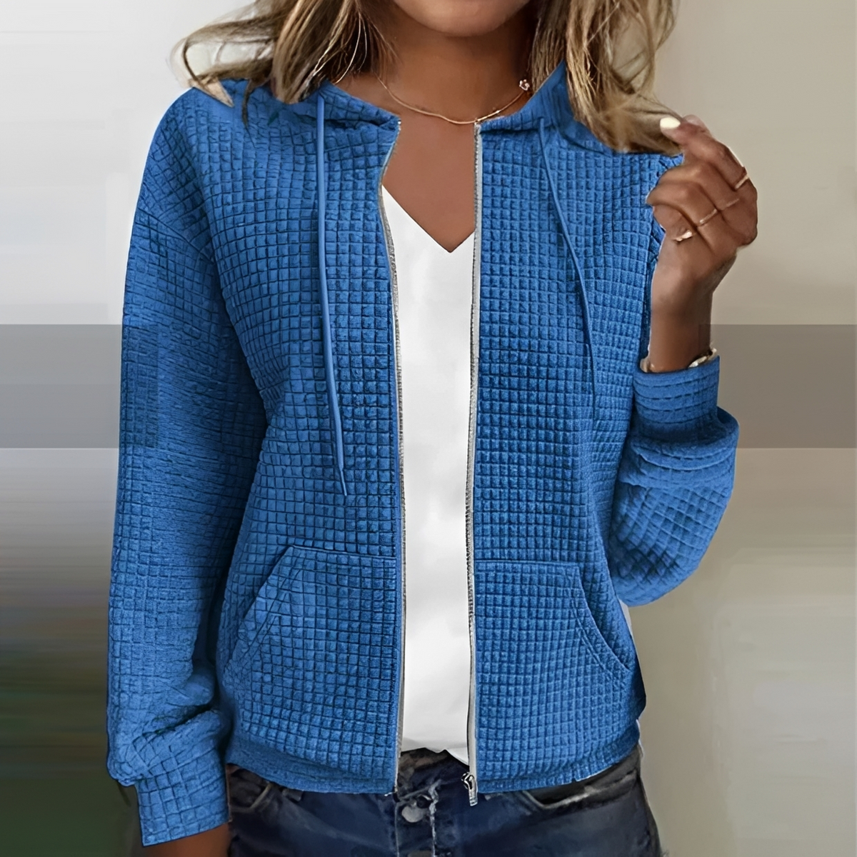 Kristel - Modische Jacke mit Reißverschluss