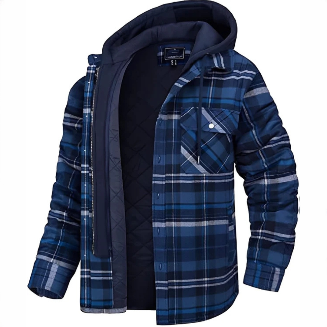 Cole - Bequeme Karo-Jacke