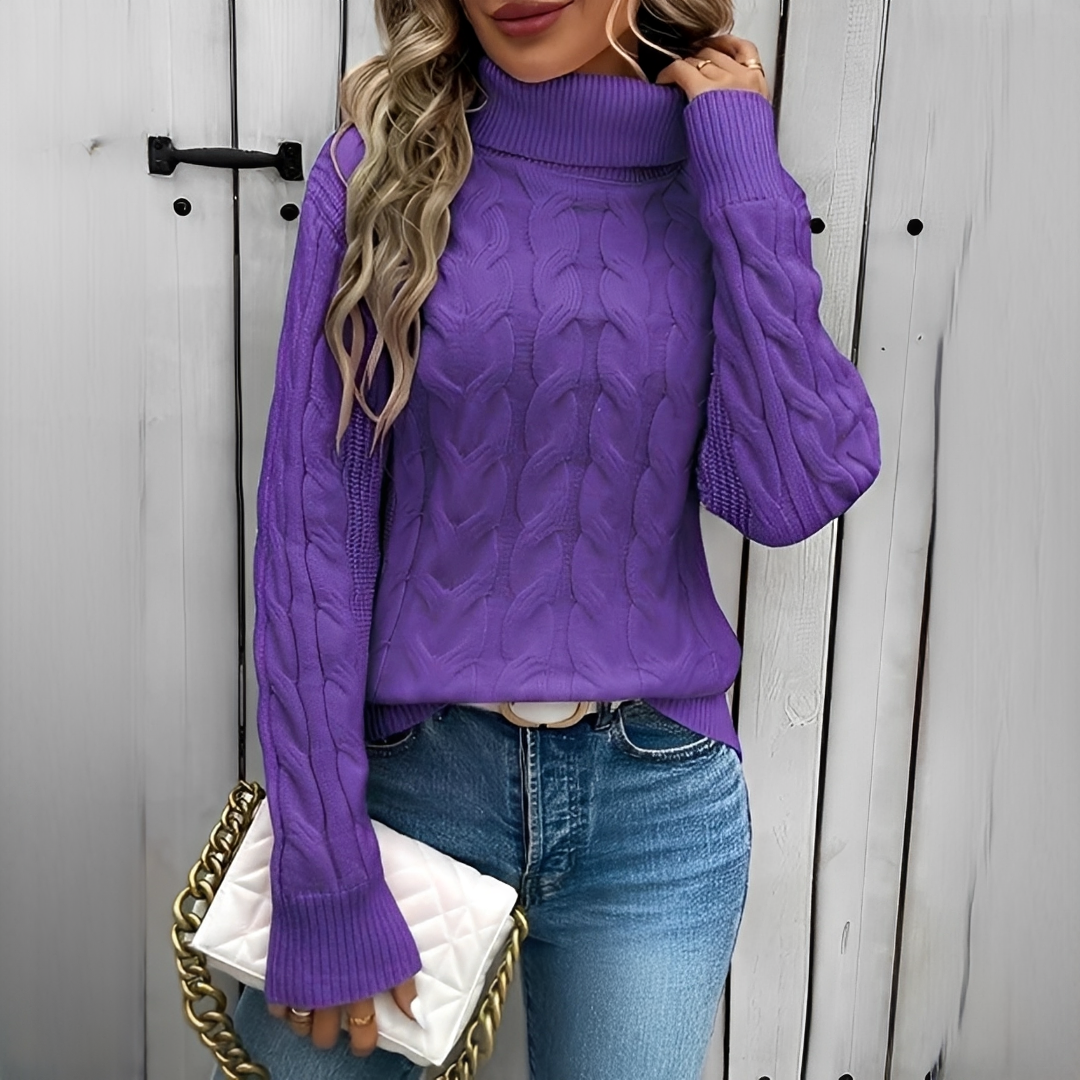 Amélie - Bequemer und eleganter Rollkragenpullover