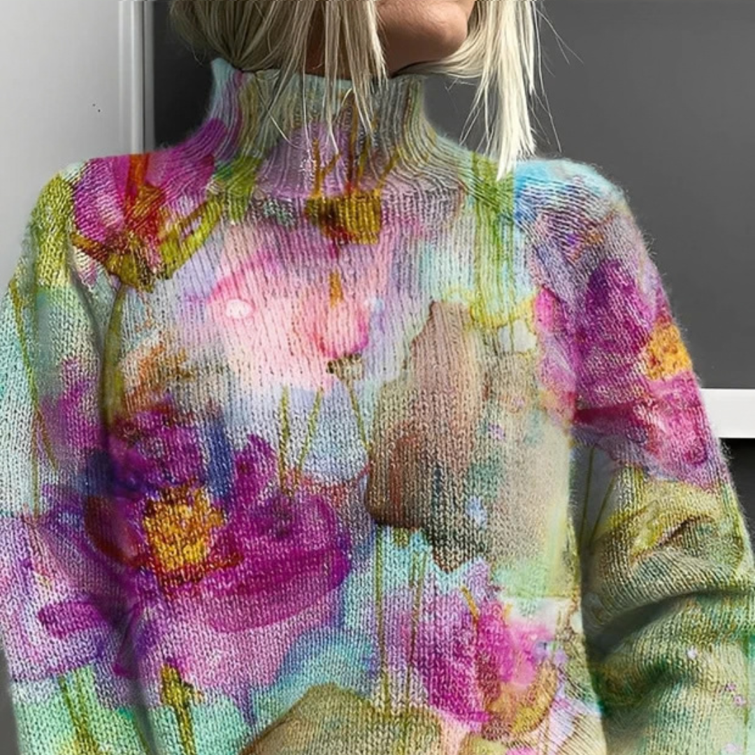 Amy - Eleganter und modischer Rollkragenpullover
