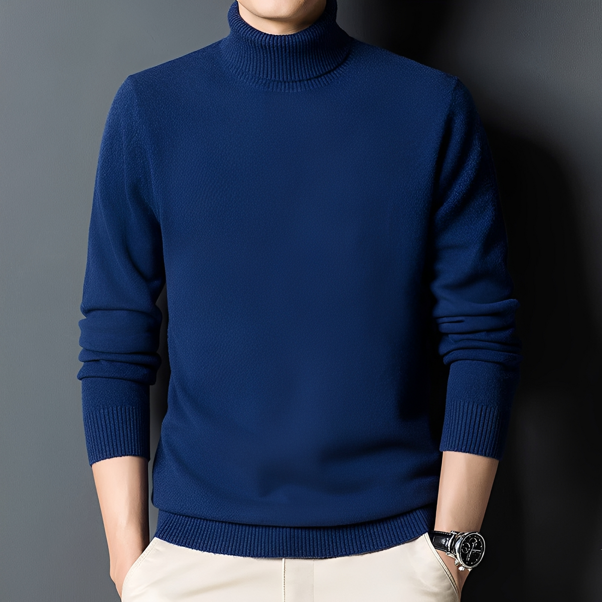 Ralph - Traditioneller Rollkragenpullover