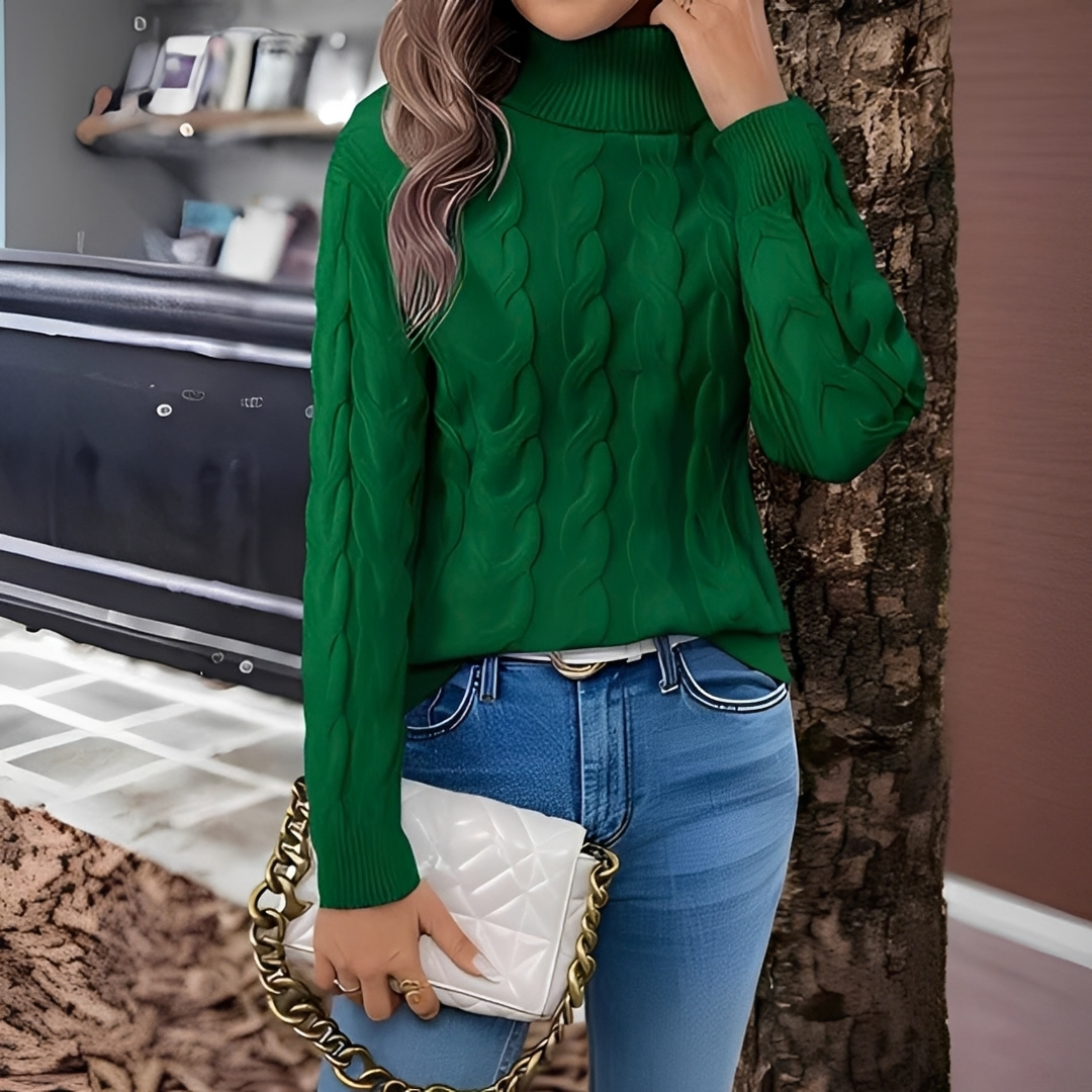 Amélie - Bequemer und eleganter Rollkragenpullover
