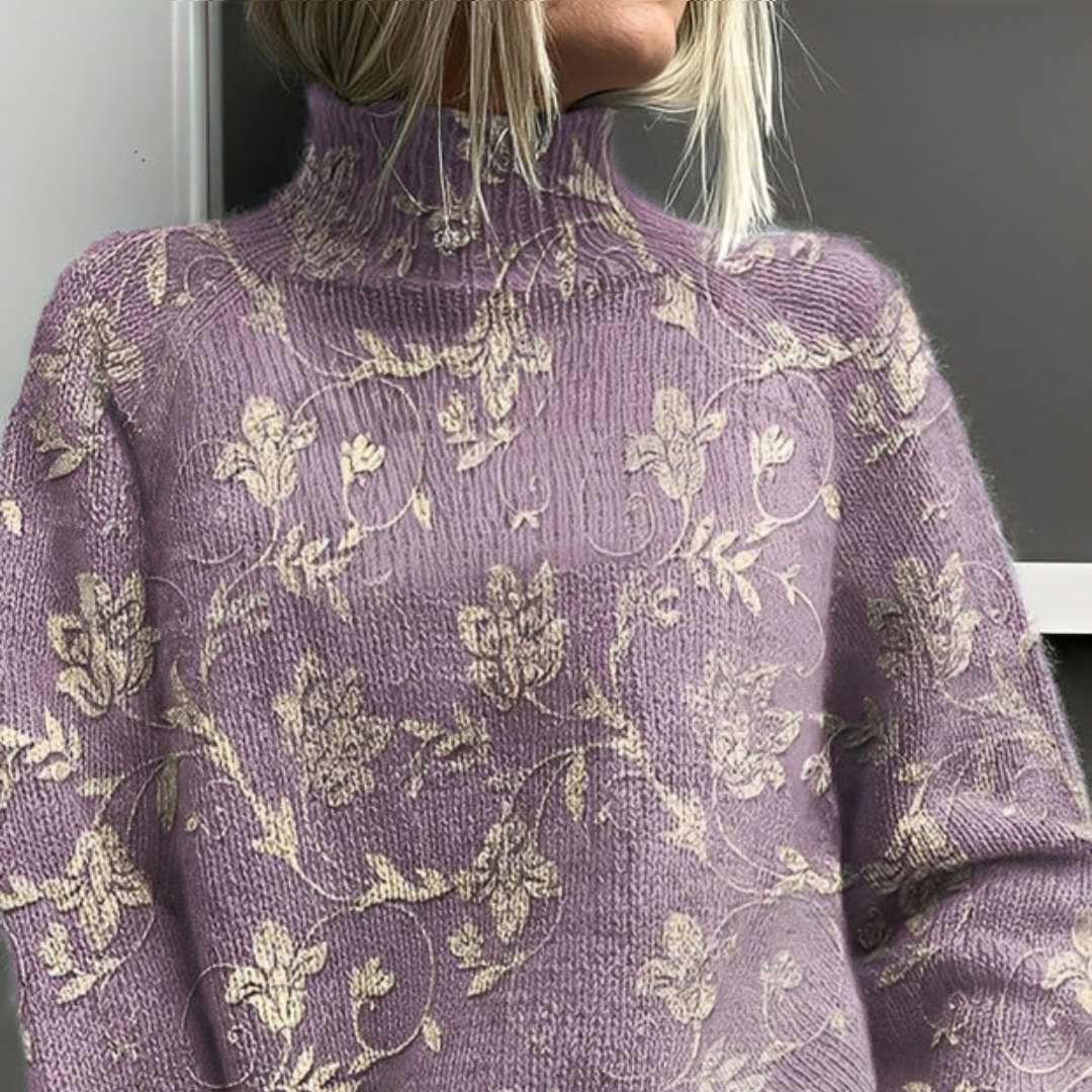 Amy - Eleganter und modischer Rollkragenpullover
