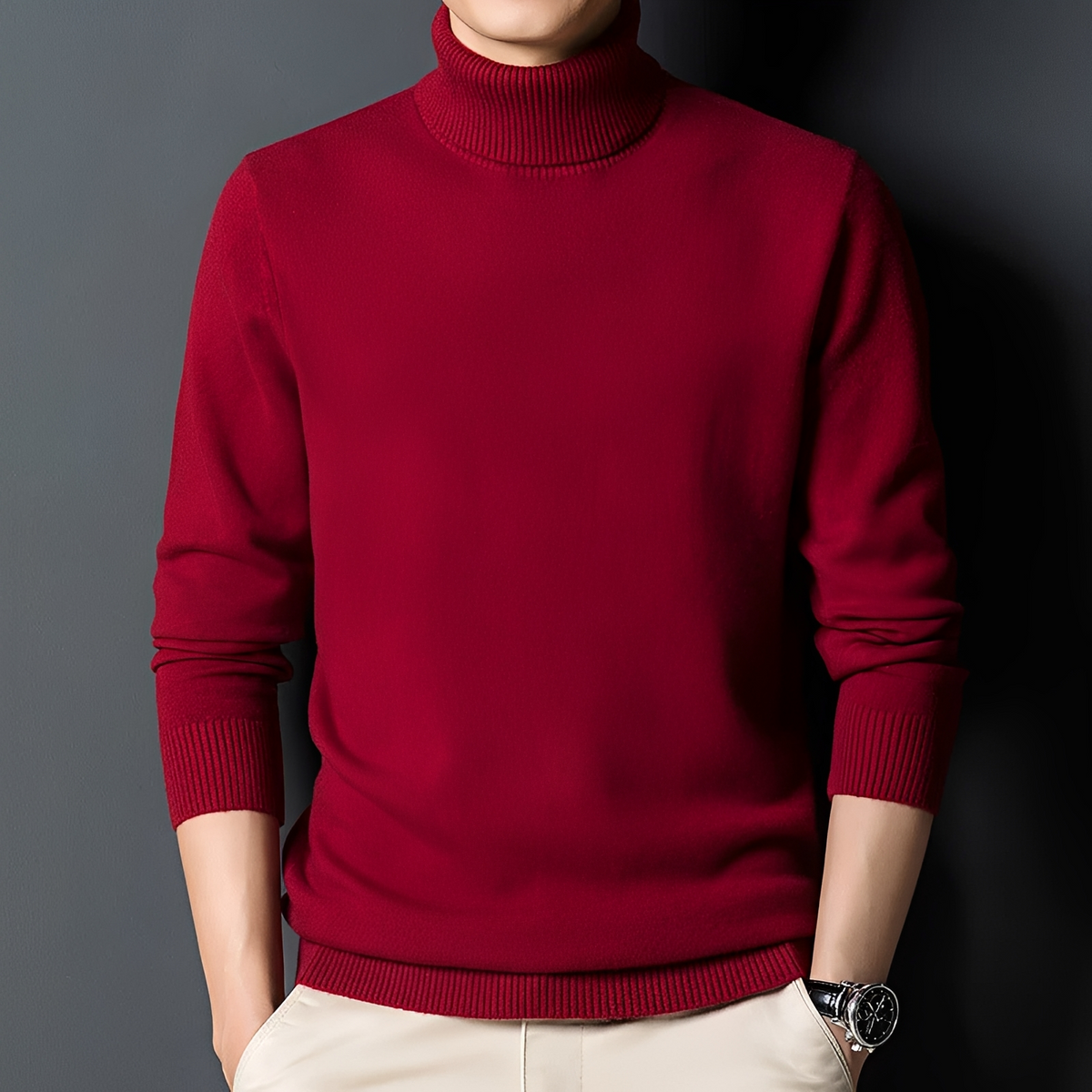 Ralph - Traditioneller Rollkragenpullover