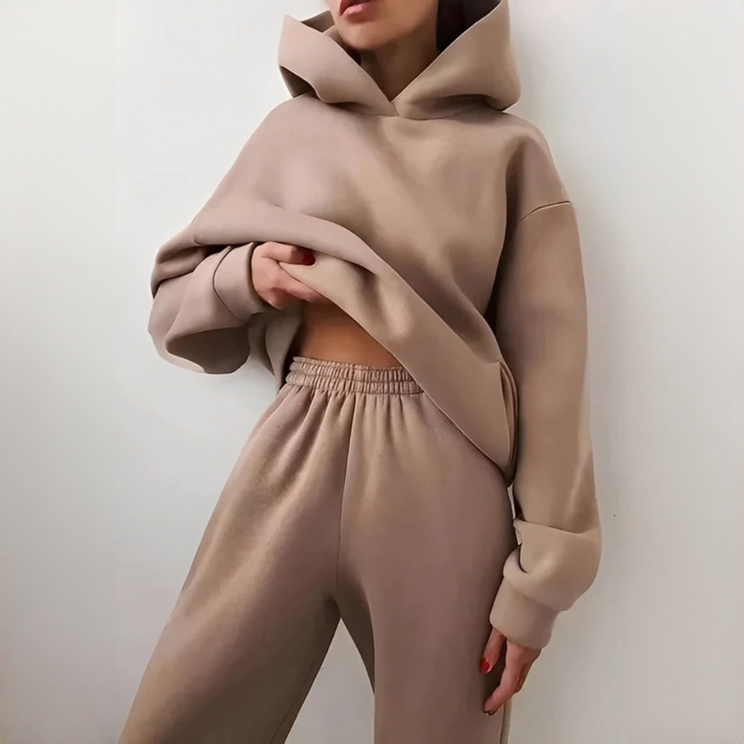 Adelia - Komfortables und gemütliches Hoodie-Set