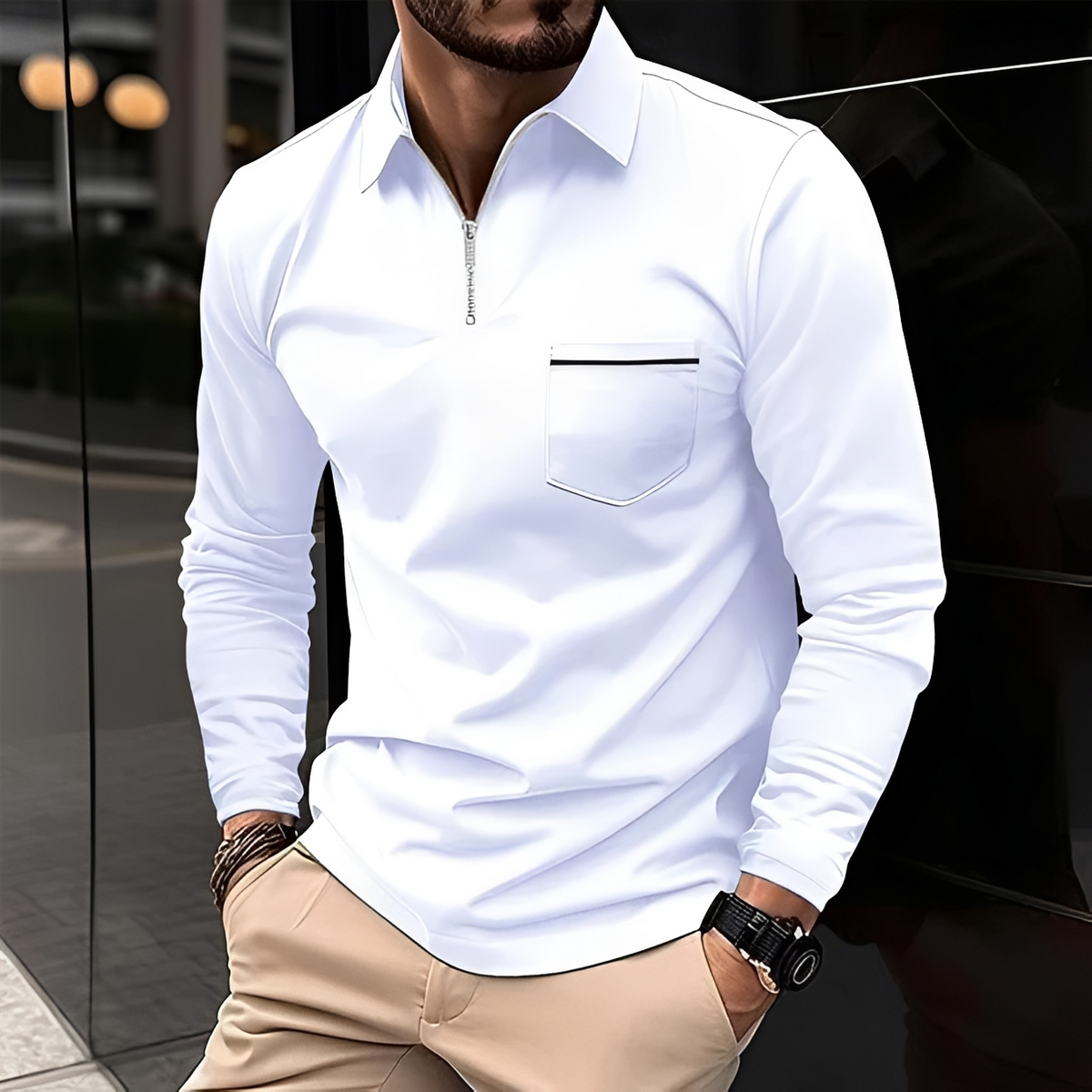 Romeo - Klassisches und gemütliches Langarmshirt