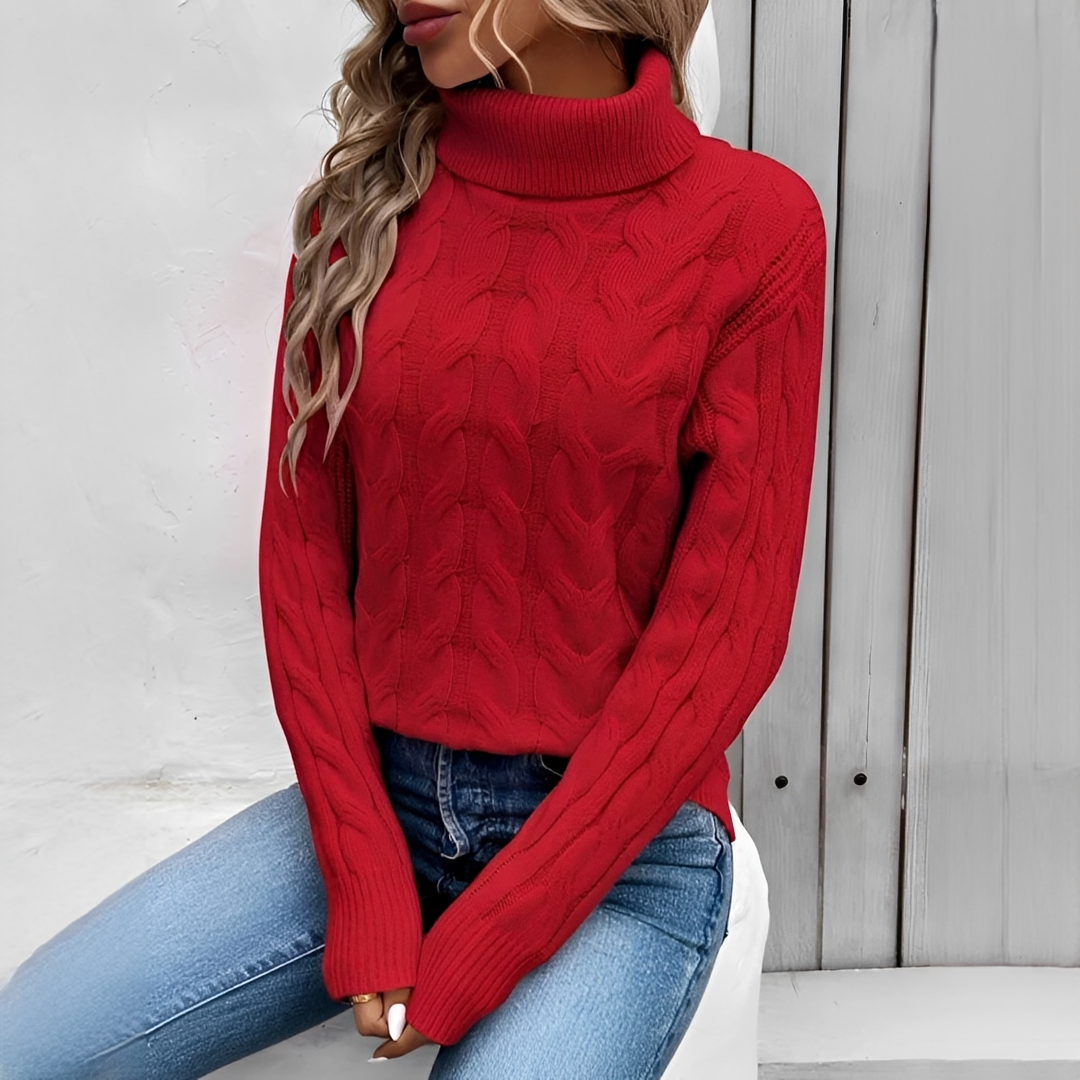Amélie - Bequemer und eleganter Rollkragenpullover