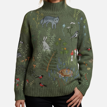 Amy - Eleganter und modischer Rollkragenpullover