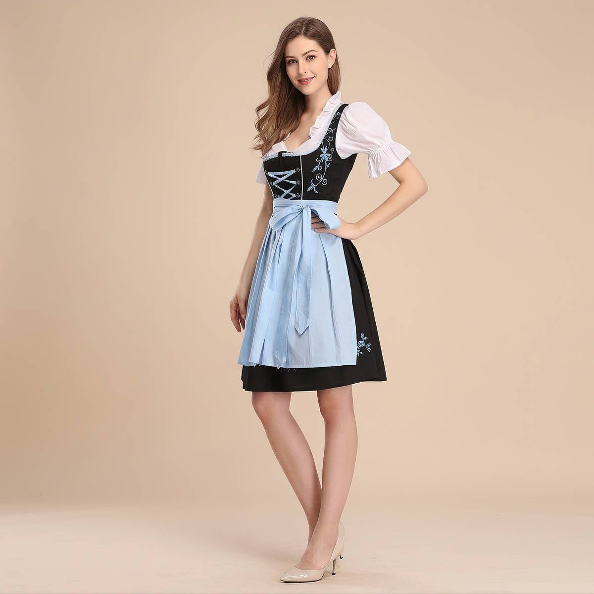 Angela - Klassisches Oktoberfestkleid (Futter nicht enthalten)