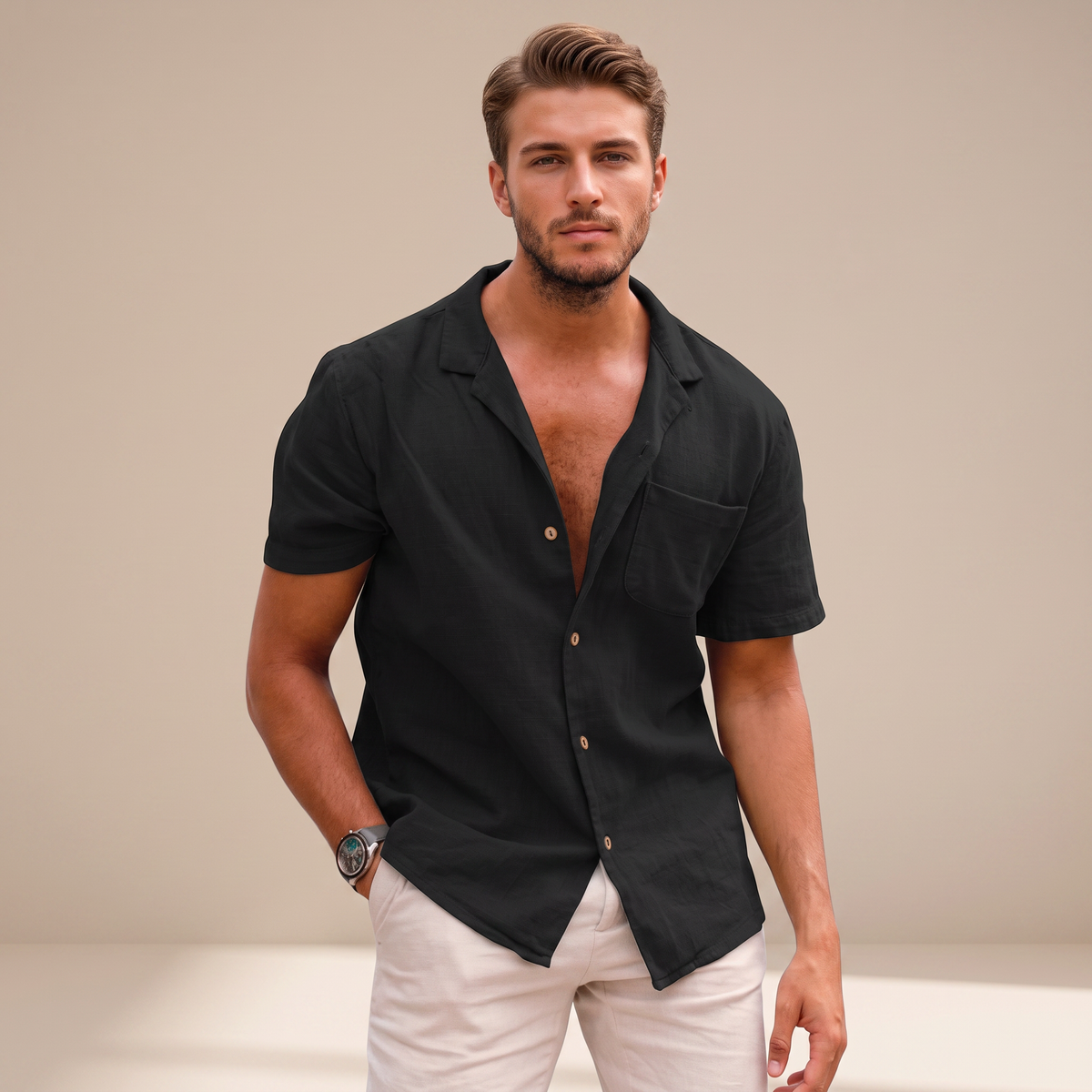 Tiago - Tropische Blumenhemden