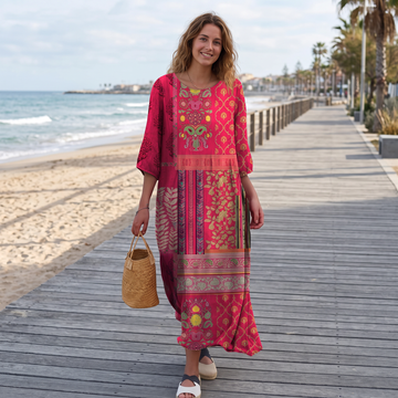 Josie - Schickes Boho-Maxikleid