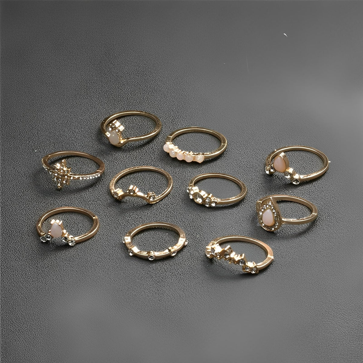 Luna – Premium-Paket mit 8 bis 12 einzigartigen Ringen