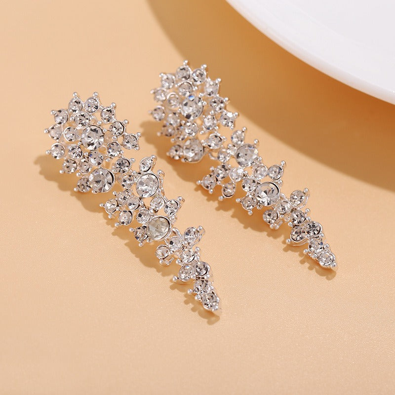 Eloise – Clip Ohrringe mit Strass ohne Piercing