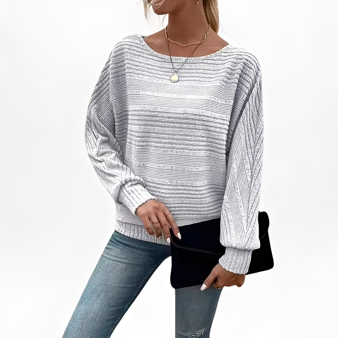 Eleanore - Gemütlicher Streifenpullover