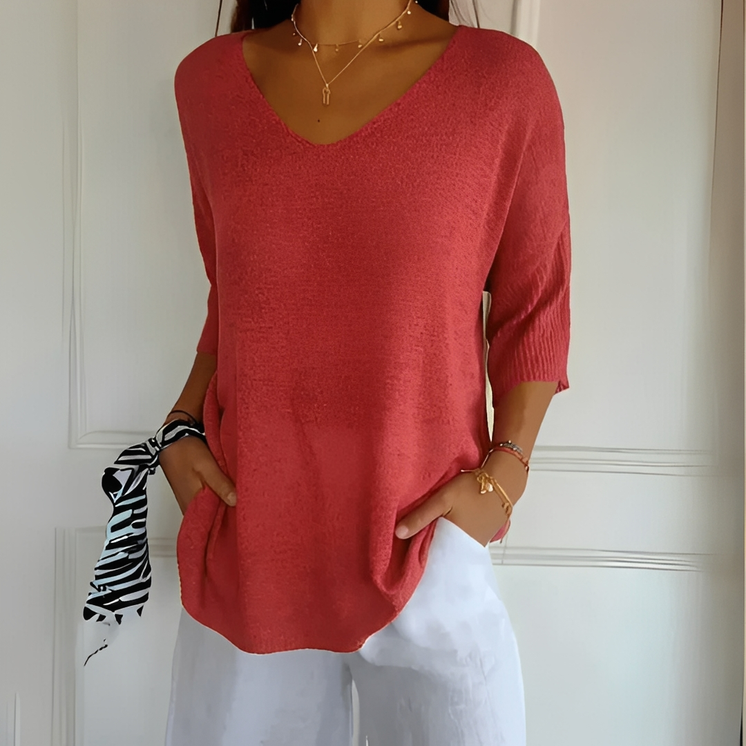 Yanick - Ein bequemer Damenpullover