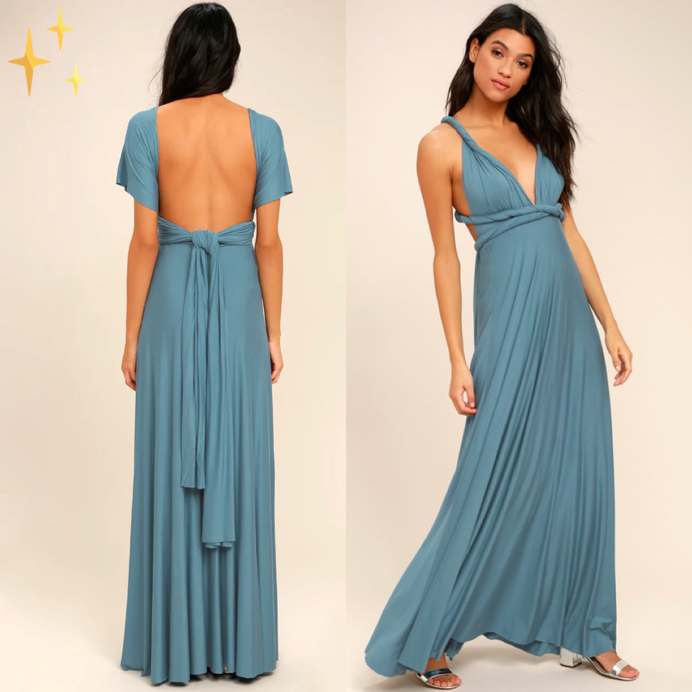 Sarah - Elegantes Damen Maxikleid