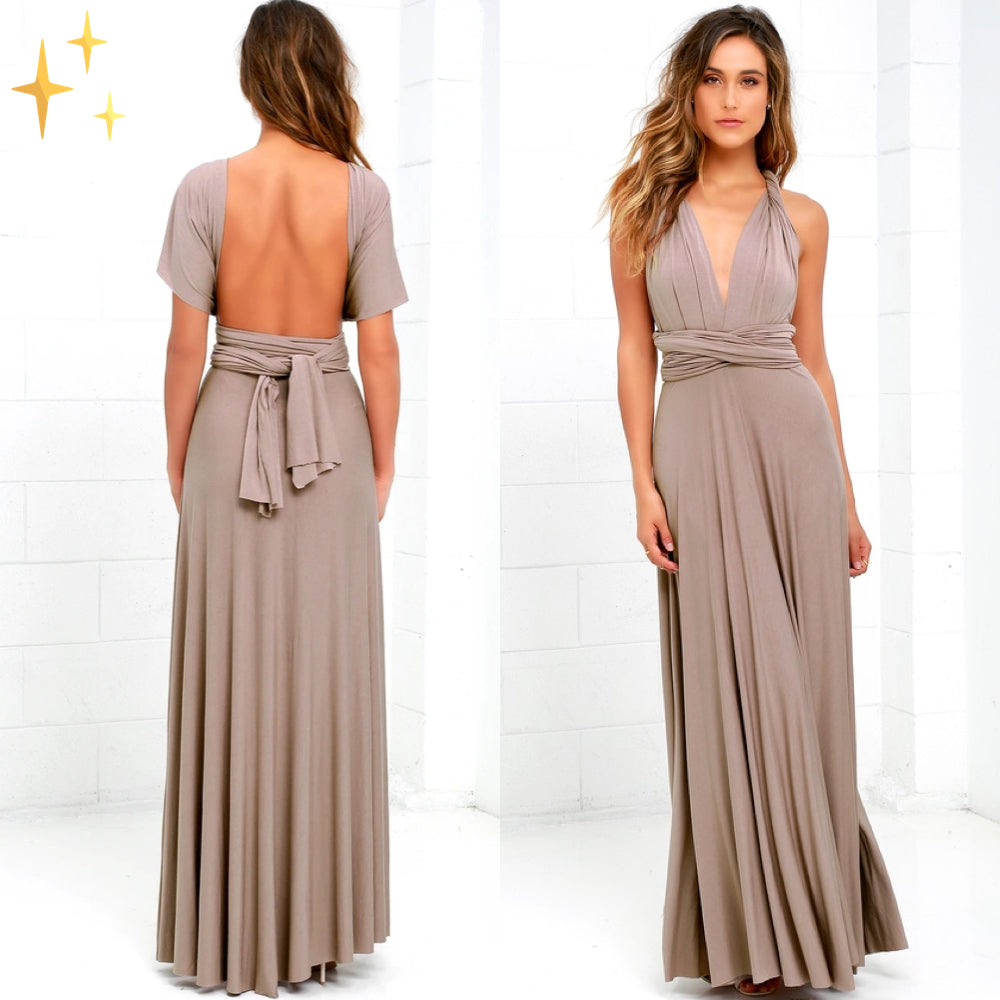 Sarah - Elegantes Damen Maxikleid