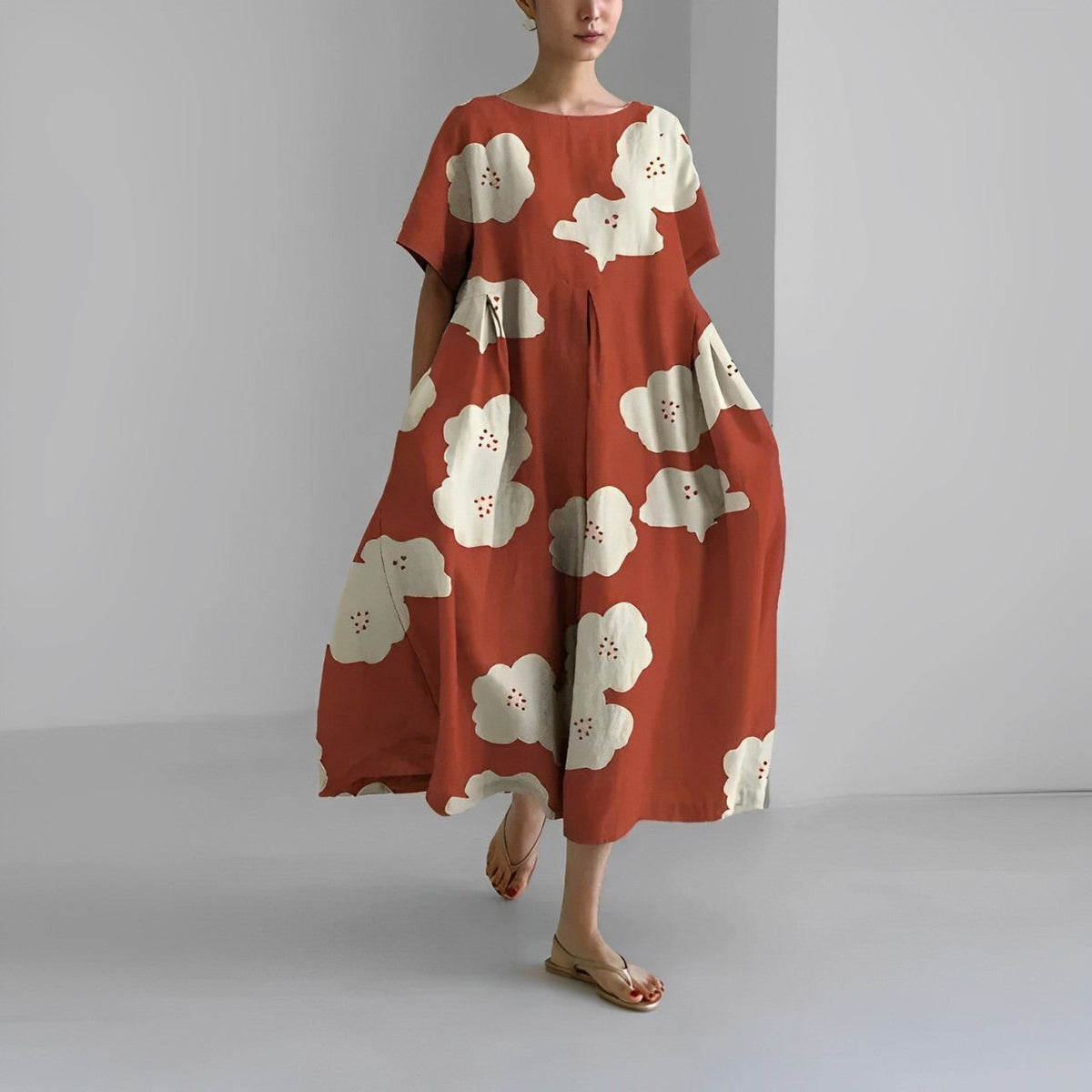 Naomi - Maxikleid mit Blumenmuster