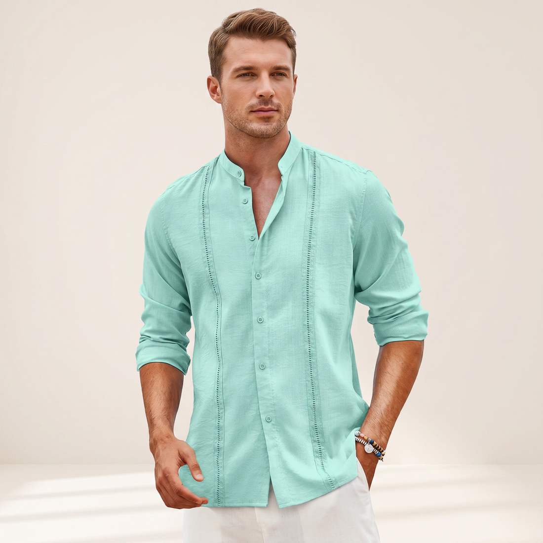 Olivier - Elegantes Besticktes Hemd
