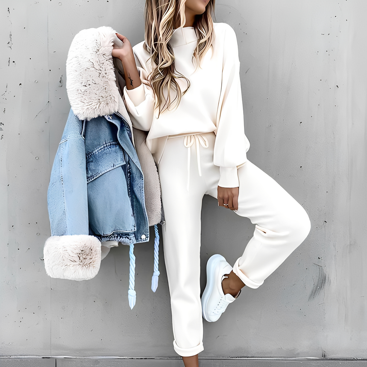 Cyntia - Bequemes, gemütliches Loungewear-Set für Damen
